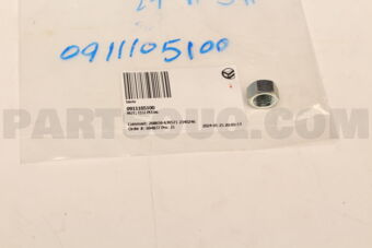 Isuzu 0911105100 NUT; CLU PEDAL