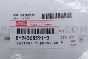 Isuzu 8943685910 SWITCH; THERMO