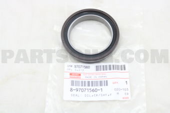 Isuzu 8970715601 SEAL; OIL,CR