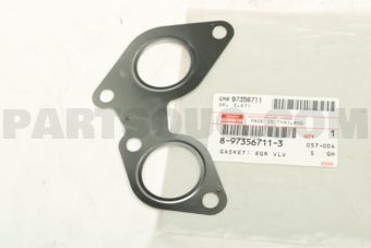 Isuzu 8973567113 GASKET; EGR VLV