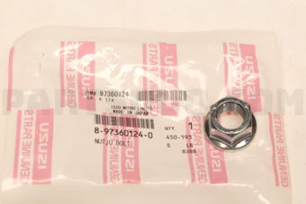 Isuzu 8973601240 NUT; U BOLT