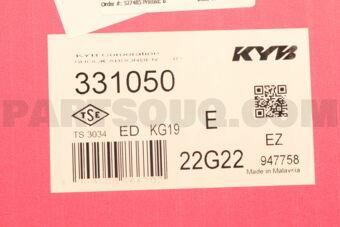 Kayaba 331050 SHOCK ABSORBER