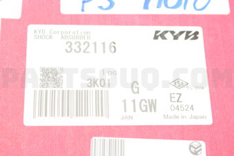 Kayaba 332116 SHOCK ABSORBER
