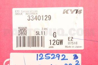 Kayaba 3340129 SHOCK ABSORBER