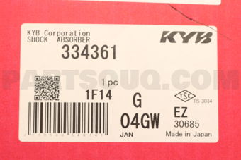 Kayaba 334361 SHOCK ABSORBER