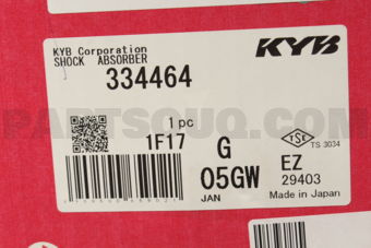 Kayaba 334464 SHOCK ABSORBER