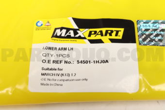 MAXPART 545011HJ0AMX CONTROL ARM LOWER LH