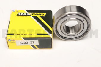 MAXPART 6202ZZ BALL BEARING