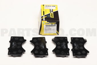 MAXPART MX044650C020GDB7763 BRAKE PAD N.ABS