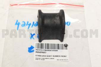 MAXPART MX4241278K00SK105600 STABILIZER SHAFT RUBBER FRONT