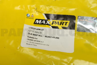 MAXPART MX4520265J00 LOWER ARM LH