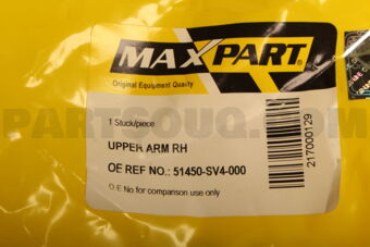 MAXPART MX51450SV4000 UPPER ARM RH