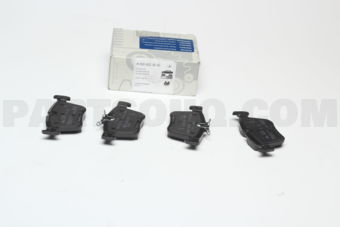 MERCEDES A0004203602 BRAKE PAD RER-C(W205)