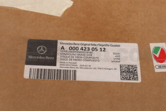 MERCEDES A0004230512 قرص فرامل خلفي-C(W205)