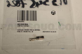 MERCEDES A0135457826 CONTACT SOCKET