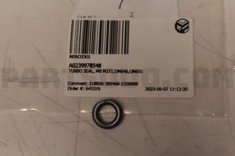 TURBO SEAL, MB M271,OM646,OM651 A0239978548 | MERCEDES Parts | PartSouq