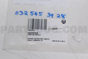 MERCEDES A0325453928 CRIMP PIN CONTACT