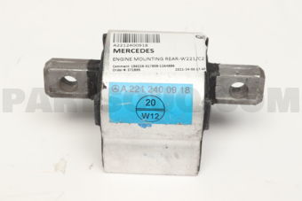 MERCEDES A2212400918 ENGINE MOUNTING REAR-W221/C216