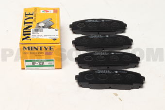 MINTYE MP2334 BRAKE PAD FR. - NON ASBESTOS, RZH104/113TOYHIACE