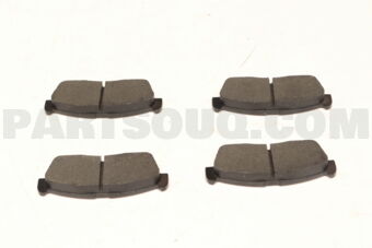 MINTYE MP3505 BRAKE PAD FT, HB12598~MAZCAROL 660
