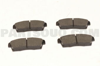 MINTYE MP3505 BRAKE PAD FT, HB12598~MAZCAROL 660