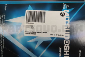 MITSUBOSHI 191MY36 TIMING BELT