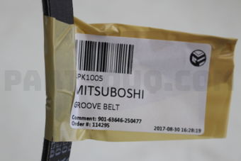 MITSUBOSHI 4PK1005 GROOVE BELT