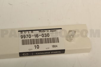 Mazda 997016030 BULB