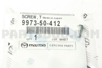 Mazda 997350412 SCREW,TAPPING