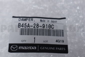Mazda B45A28910C DAMPER,REAR