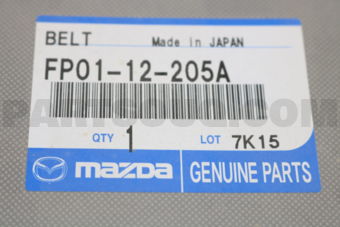 Mazda FP0112205A BELT,TIMING