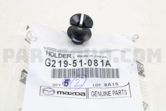 Mazda G21951081A FASTENER