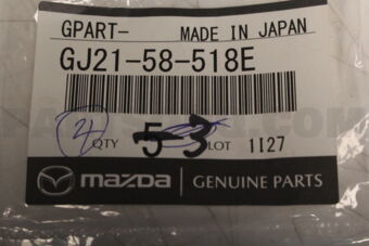 Mazda GJ2158518E NUT,CLAMP-GLASS GUIDE