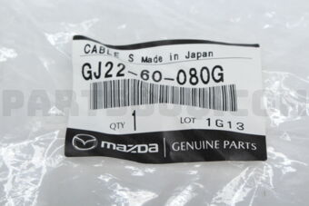 Mazda GJ2260080G CABLE,SPEEDOMETER
