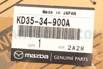 Mazda KD3534900A DAMPER(L),FRONT