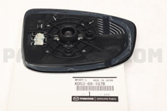 Mazda KD53691G7B GLASS & HOLDER(L),MIRROR
