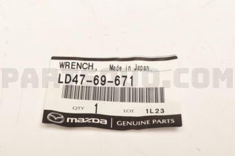 Mazda LD4769671 BOX,EXTENTION