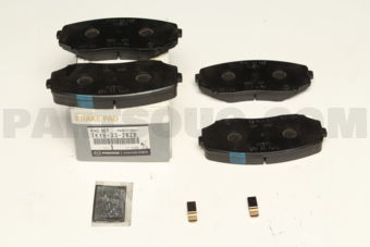 Mazda TKY83328ZB PAD SUB SET, FRONT CALIPER