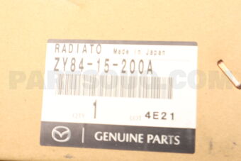 Mazda ZY8415200A RADIATOR