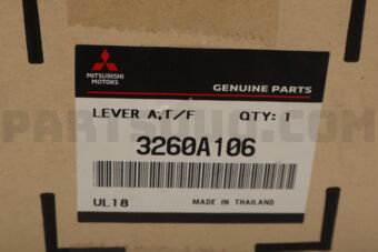 Mitsubishi 3260A106 LEVER ASSY,T/F GEARSHIFT