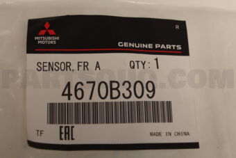 Mitsubishi 4670B309 SENSOR,FR ABS,LH