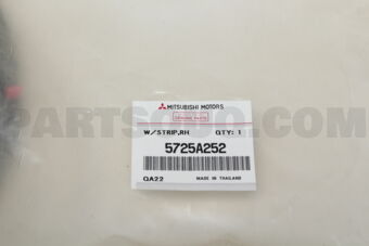 W/STRIP,FR DR OPNG,OTR RH 5725A252 | Mitsubishi Parts | PartSouq