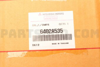 Mitsubishi 6402A535 GRILLE,FR BUMPER