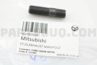 FUSO MD050074 STUD,EXHAUST MANIFOLD