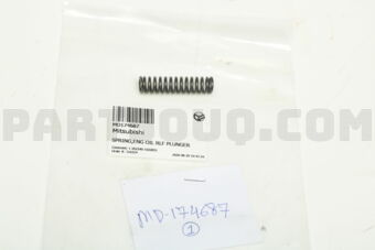 Mitsubishi MD174687 SPRING,ENG OIL RLF PLUNGER