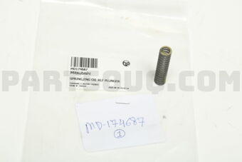 Mitsubishi MD174687 SPRING,ENG OIL RLF PLUNGER