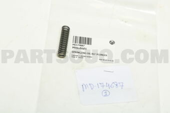 Mitsubishi MD174687 SPRING,ENG OIL RLF PLUNGER