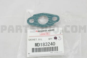 GASKET,OIL STRAINER MD183240 | Mitsubishi Parts | PartSouq