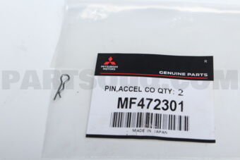 Mitsubishi MF472301 PIN,ACCEL CONTROL EQUIP