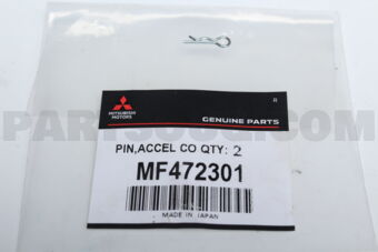 Mitsubishi MF472301 PIN,ACCEL CONTROL EQUIP